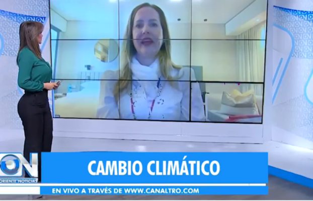 A convite do canal Oriente Notícias, a Professora Andrea Santos, coordenadora do MB Cursos, participou de uma entrevista esclarecedora. O foco da conversa foi sobre o tema crucial das Alterações Climáticas Globais.